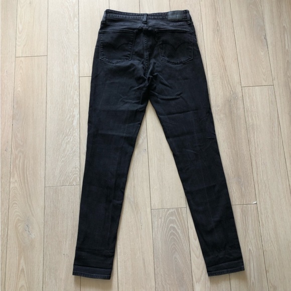 Levi’s 721 High Rise Skinny Black Jeans Size 29 - Picture 3 of 12